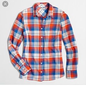 J.Crew Boyfriend Flannel Shirt